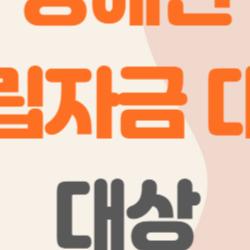 장애인 자립자금 대여 대상, 실제 신청한 사람의 솔직 후기