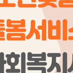 노인맞춤돌봄서비스 사회복지사, 현장에서 알려주는 반전 현실과 보람