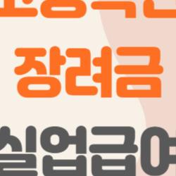 고용촉진장려금 실업급여, 이것만 알면 실직 걱정 끝! 요즘 뜨는 지원제도 완벽 정리