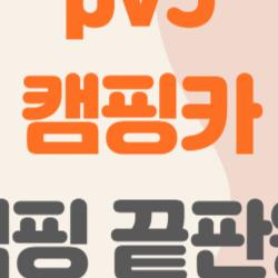 pv5 캠핑카, 이 차량이 캠핑 끝판왕이라는 이유는?