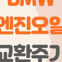 BMW 엔진오일 교환주기, 공식 2만km? 현실은 8천km가 답이다