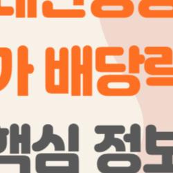 대한항공 주가 배당락일, 대박 터진 800원 배당, 지금 사야 할까?