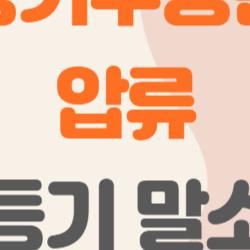 등기부등본 압류 등기 말소, 세금 내고 3일 만에 끝낸 비법 대공개