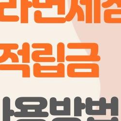 신라면세점 적립금 사용방법, 30% 한도 뚫는 비밀 노하우