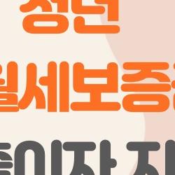 청년 전월세보증금 대출이자 지원, 월세 90만 원까지 풀지원 충격!